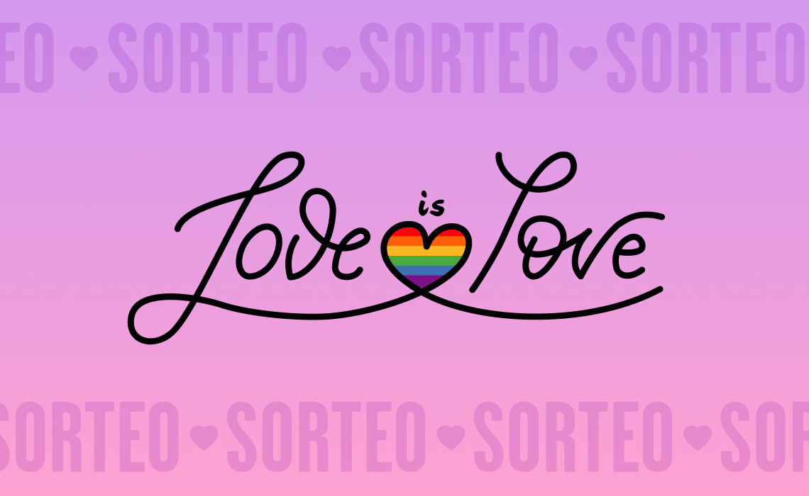 Nuevo sorteo en Instagram: Love is love