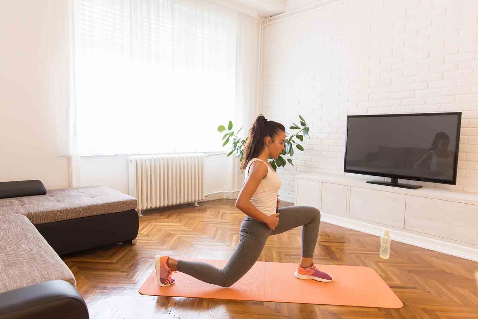 fitness en casa para mujeres